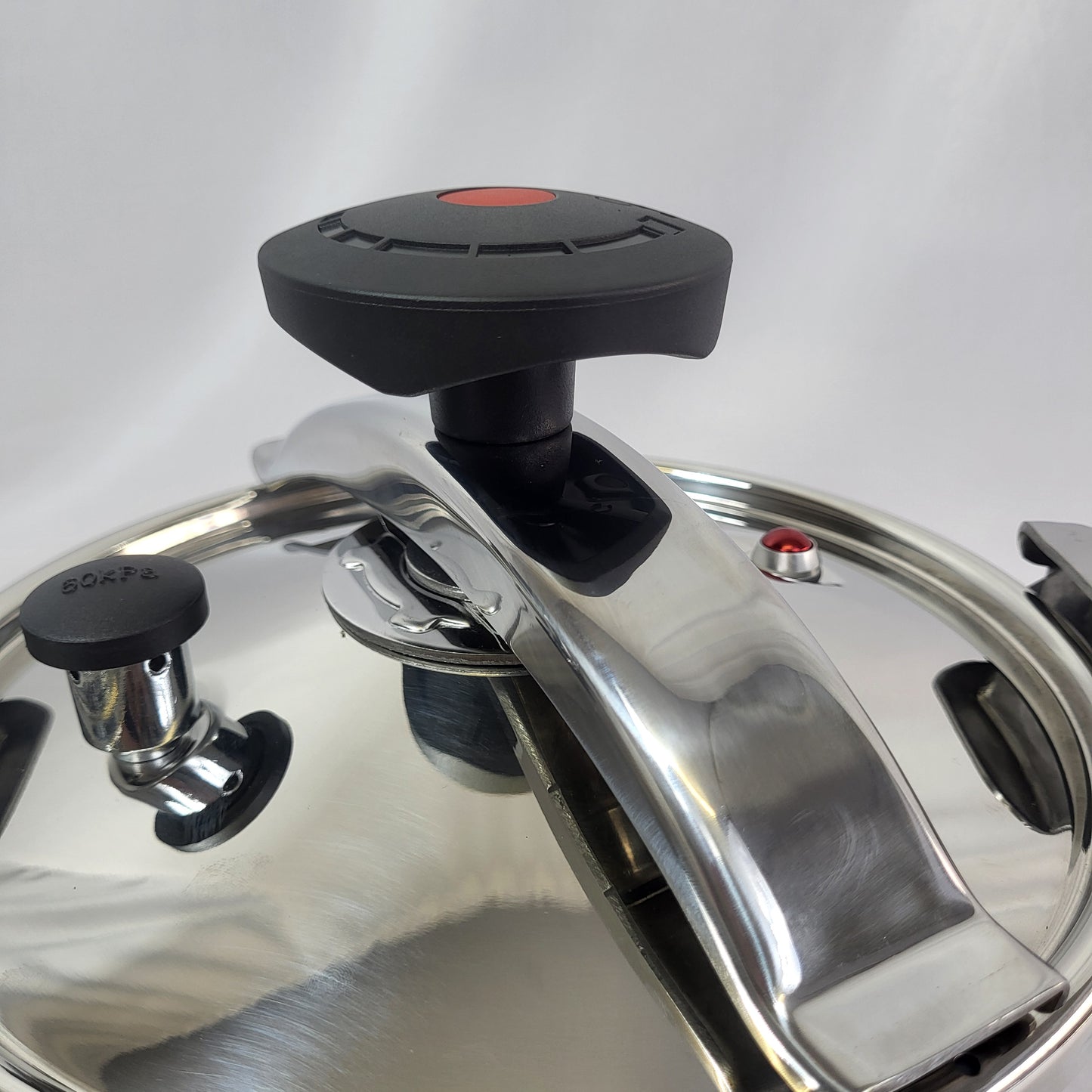 Olla a Presión de Acero Inoxidable Schleïzer con Vaporera — 4L / 6L / 8L — Cocina Rápida y Segura