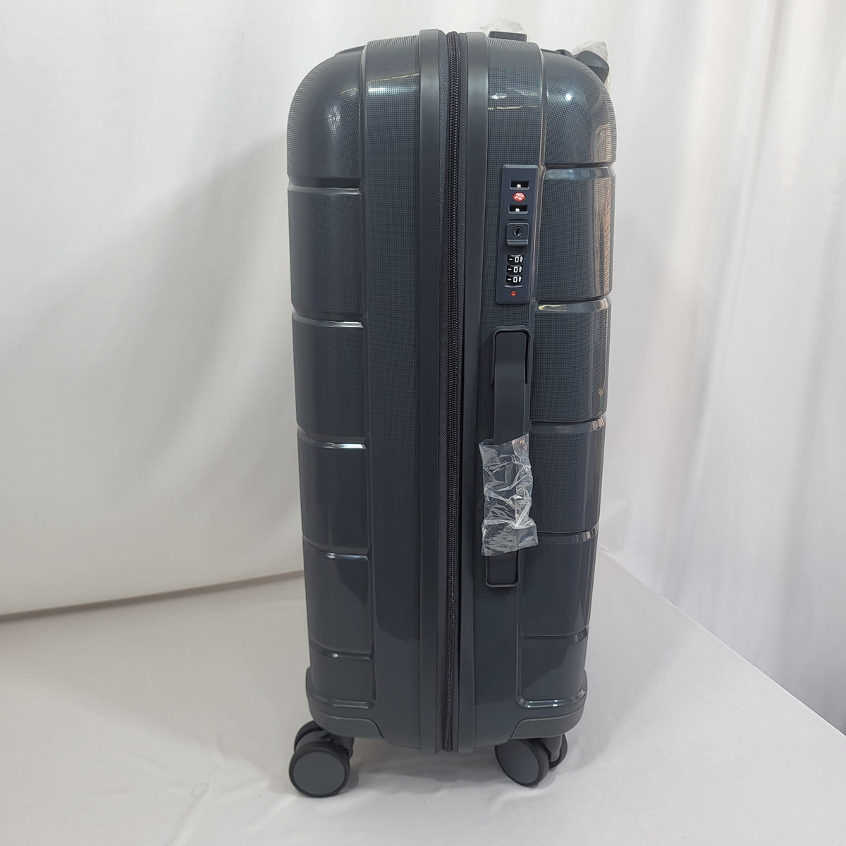 Maleta de Viaje con Ruedas 360º – Disponible en Tamaño Pequeño, Mediano y Grande - GRIS OSCURO