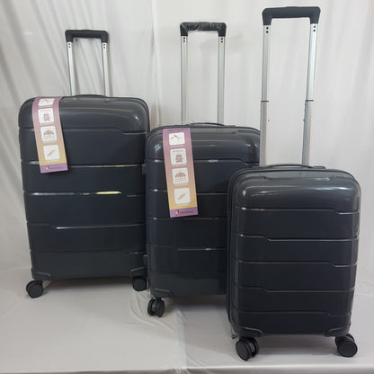 Set de Maletas de Viaje Rígidas Premium (Juego de 3 Piezas)