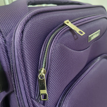Set de 3 Maletas de Viaje  — Diseño Ligero y Resistente — 4 Ruedas 360º