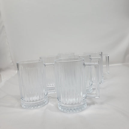 Set de 6 Vasos de Cristal Aris con Asa ✨