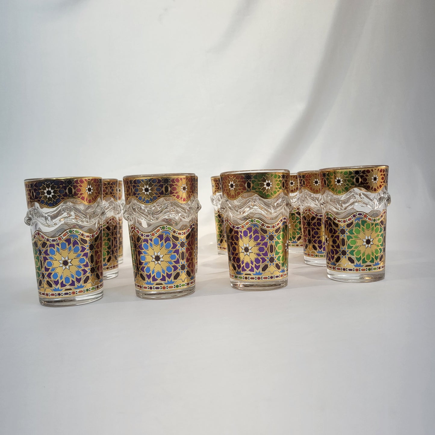 Pack 12 Vasos para Té Árabe