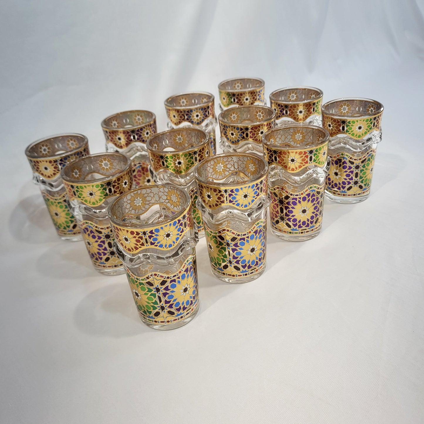 Pack 12 Vasos para Té Árabe