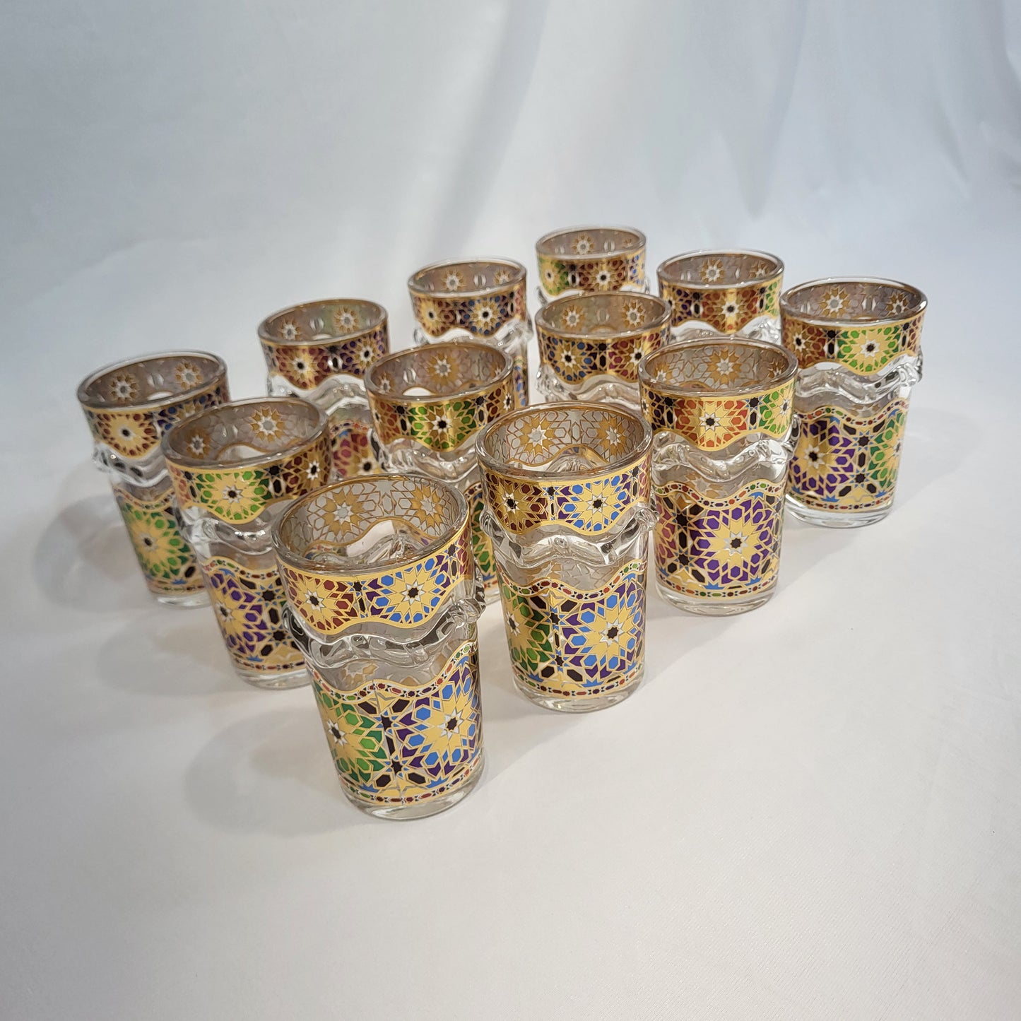 Pack 12 Vasos para Té Árabe