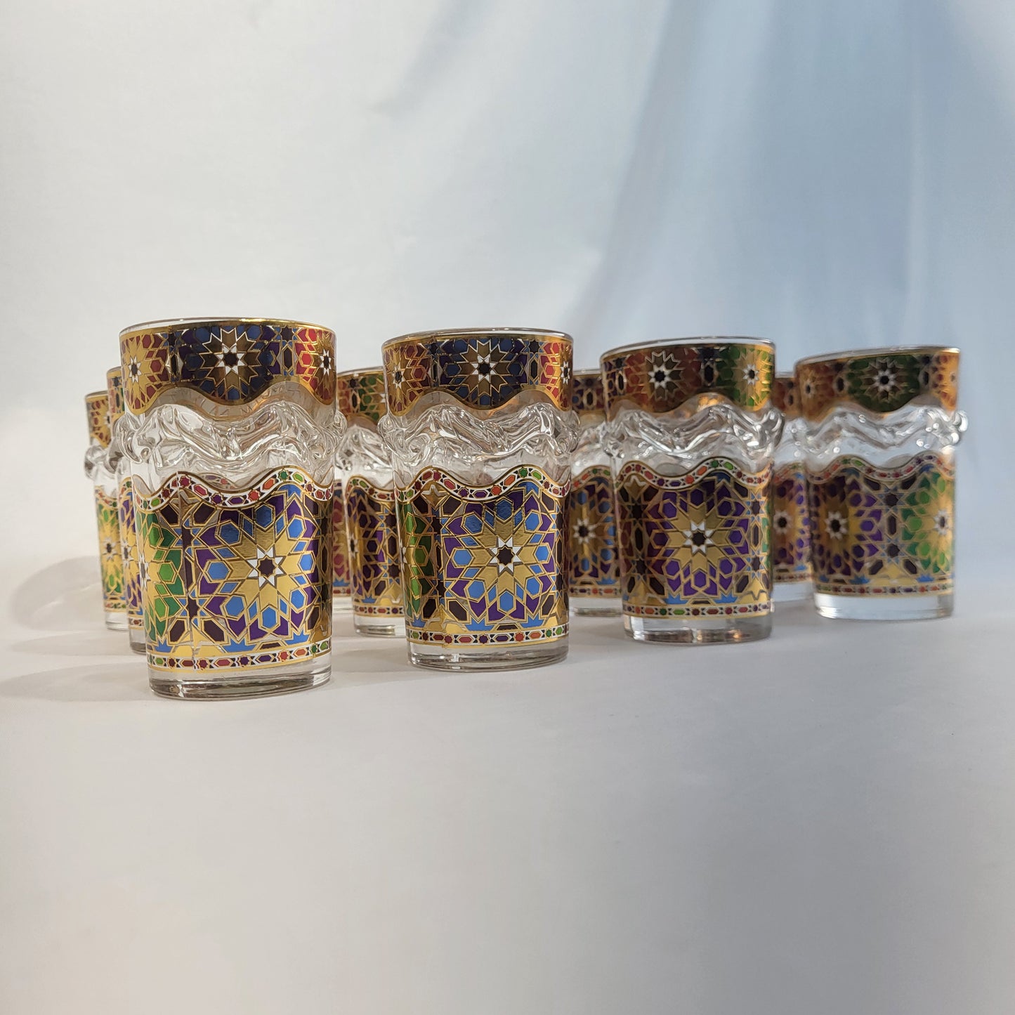Pack 12 Vasos para Té Árabe