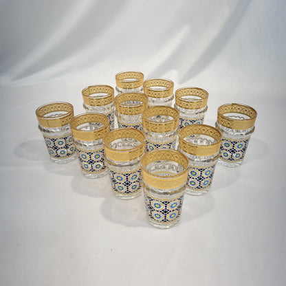 Pack 6 vasos de té estilo Fesi - vista frontal