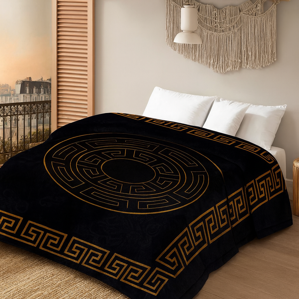 Manta Raschel 220 x 240 cm – 2 kg – 100% Poliéster