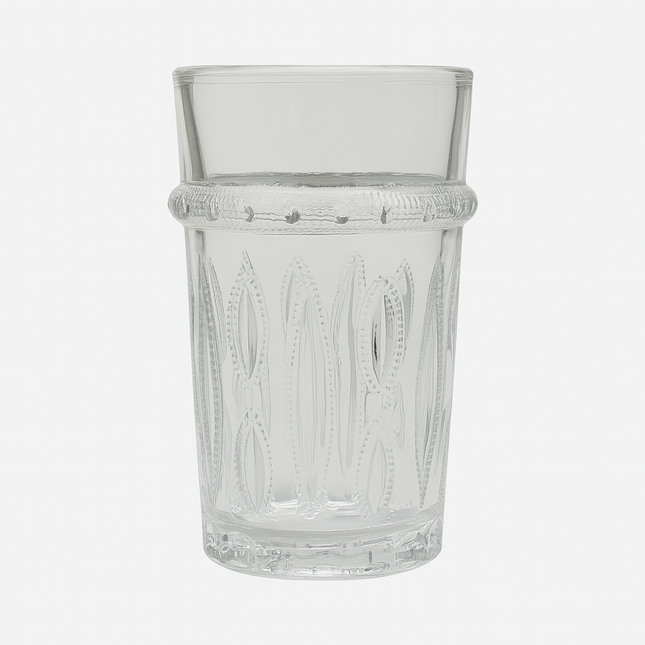 Conjunto de 12 Copos de Chá – Modelo "Almond Relief"