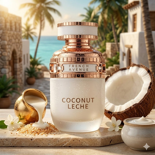 Leite de Coco French Avenue – Doçura cremosa com um toque tropical e elegante