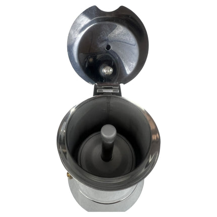 ☕ Cafetera Italiana de Acero Inoxidable — Disponible en 2 y 10 tazas