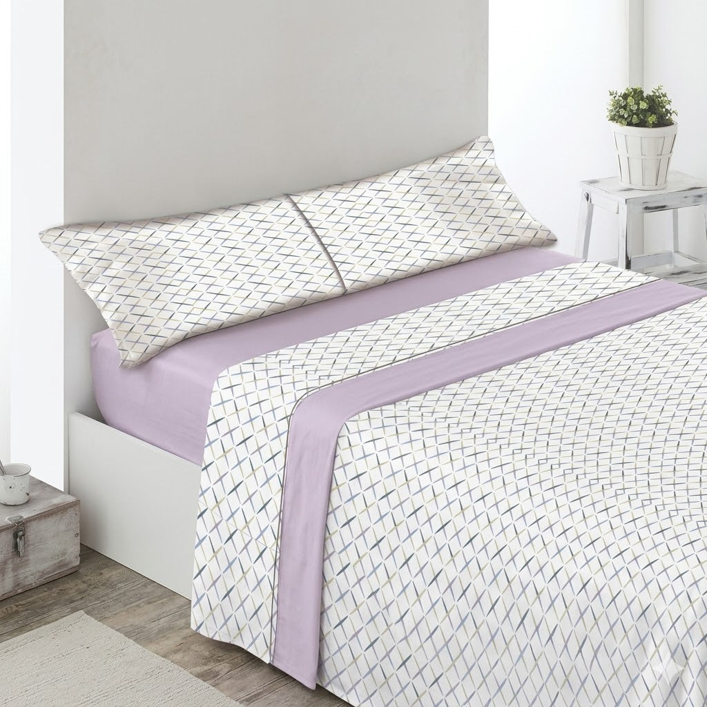 Juego de Sábanas Suaves y Elegantes – Disponible para cama de 90, 135 y 150 con 2 fundas de almohada