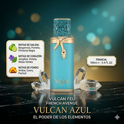 Vulcan Feu de French Avenue Eau de Parfum 100 ml – Intensidade frutada, fresca e viciante