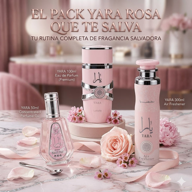 🌸 Yara by Lattafa Perfumes – Perfume Doce, Floral e Elegante para Mulheres | Yara Rosa Eau de Parfum 100 ml