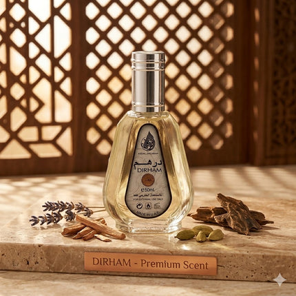 Dirham (50ml) de Ard Al Zaafaran: El Perfume Árabe Masculino de Larga Duración Perfecto para Uso Diario y Oficina