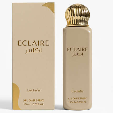 🍮 Spray Corporal Perfumado Lattafa Eclaire 150 ml – Vainilla Cremosa Gourmand