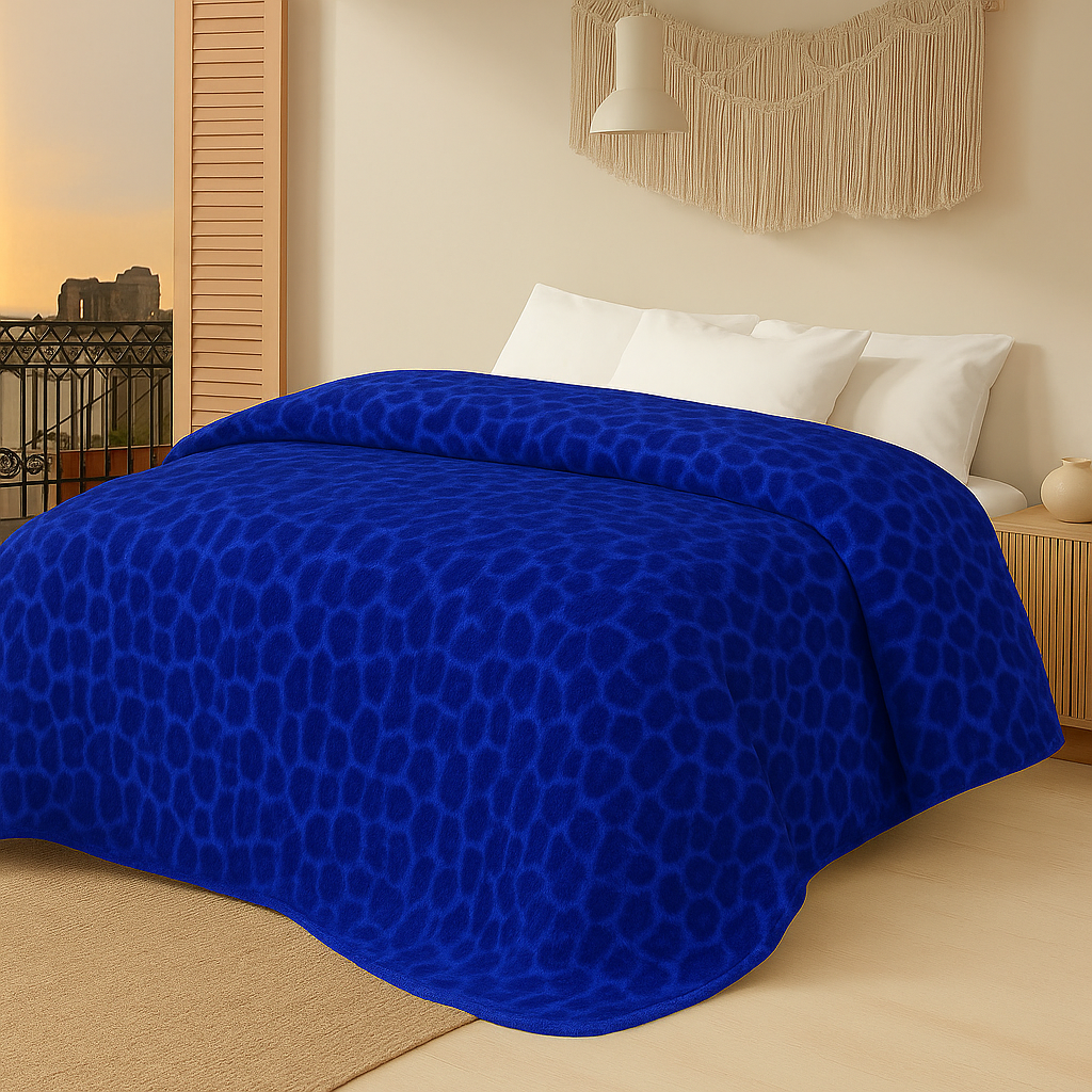 Manta Raschel 220 x 240 cm – 2 kg – 100% Poliéster