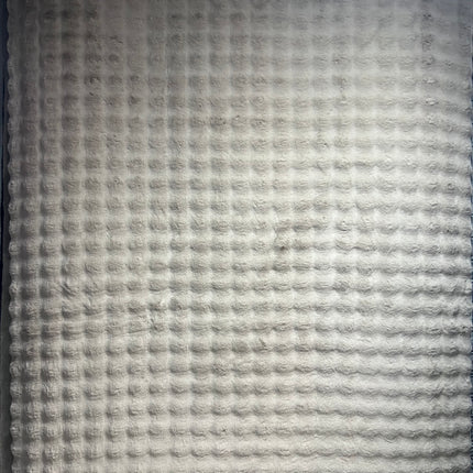 Alfombra suave de piel conejo DISEÑO 3D  NEGRO/GRIS/ROSA/BEIG 200x280