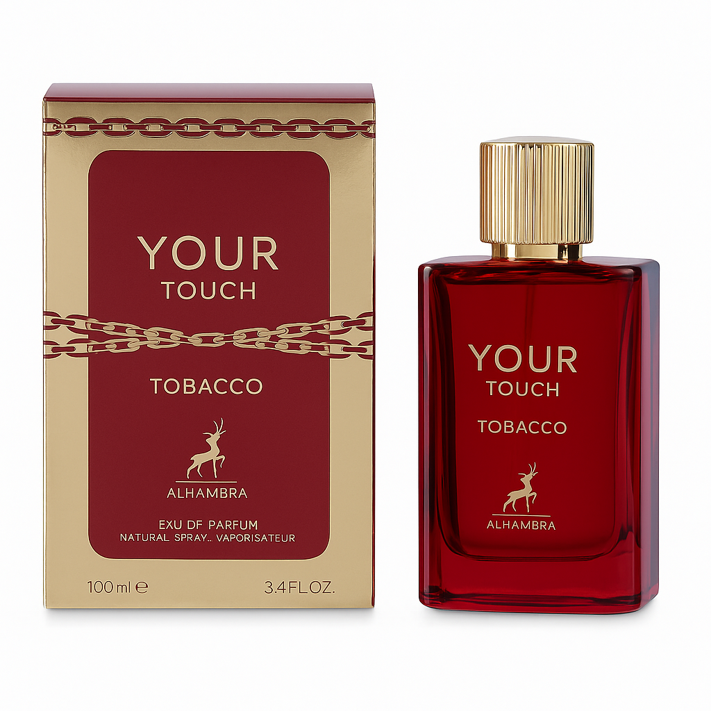 Your Touch Tobacco da Maison Alhambra é um Eau de Parfum de 100 ml