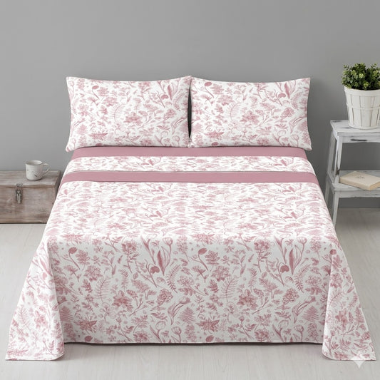 Juego de Sábanas Suaves y Elegantes – Disponible para cama de 90, 135 y 150 con 2 fundas de almohada