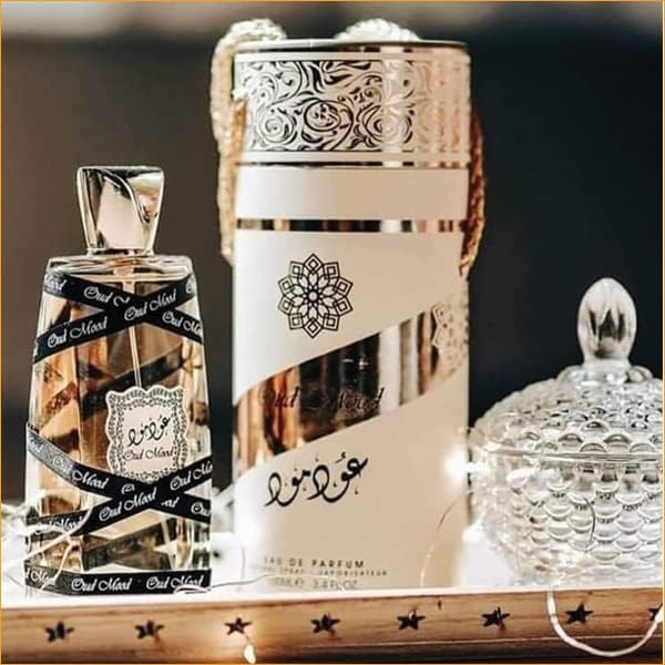 🌹 Buy Oud Mood by Lattafa - Unisex Perfume with Notes of Rose, Saffron and Oud Wood