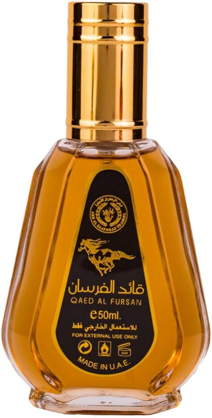 Qaed Al Fursan – Perfume Árabe 50 ml | Intenso e Elegante (Ard Al Zaafaran)