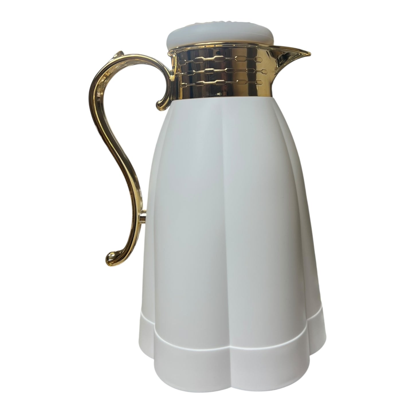 Set de 2 termos isotérmicos con cuerpo de alta calidad (0,6L + 1L)- Color BLANCO