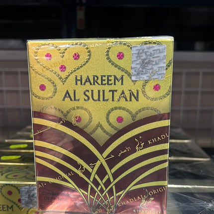 🌹 Hareem Al Sultan Gold de Khadlaj - Perfume Floral para Mujeres con Notas de Jazmín y Piña