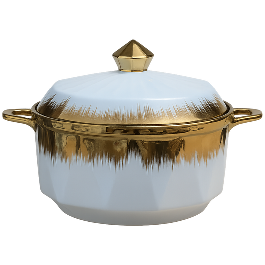 ✨ Cazuela de Porcelana con Tapa – 2 Litros ✨