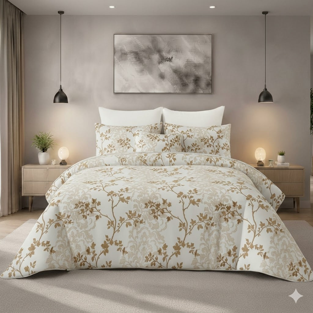 Colcha CINTIA – Inspiração Oriental, Elegância Contemporânea ✨