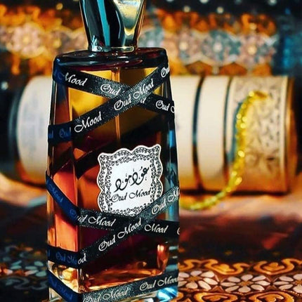 🌹 Comprar Oud Mood de Lattafa - Perfume Unisex con Notas de Rosa, Azafrán y Madera de Oud