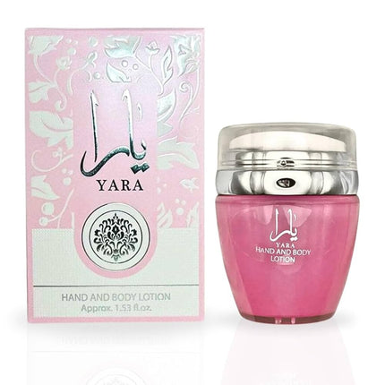 🌺 Loción para Manos y Cuerpo Lattafa Yara 45 ml – Hidratación Cremosa con Toque Tropical