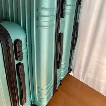 ✈️ Set de 3 Maletas Rígidas de Viaje - ¡Exclusivo Color Verde Aguamarina!