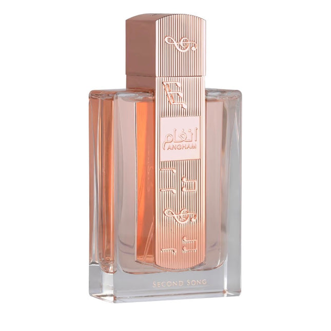 Lattafa Angham Second Song Eau de Parfum 100ml - Fragancia de vainilla unisex oriental - Aroma dulce y cremoso de larga duración
