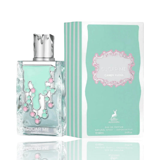 Sugar Me Candy Floss – Eau de Parfum 100 ml | Dulce, Algodón de Azúcar y Súper Adictivo (Maison Alhambra)