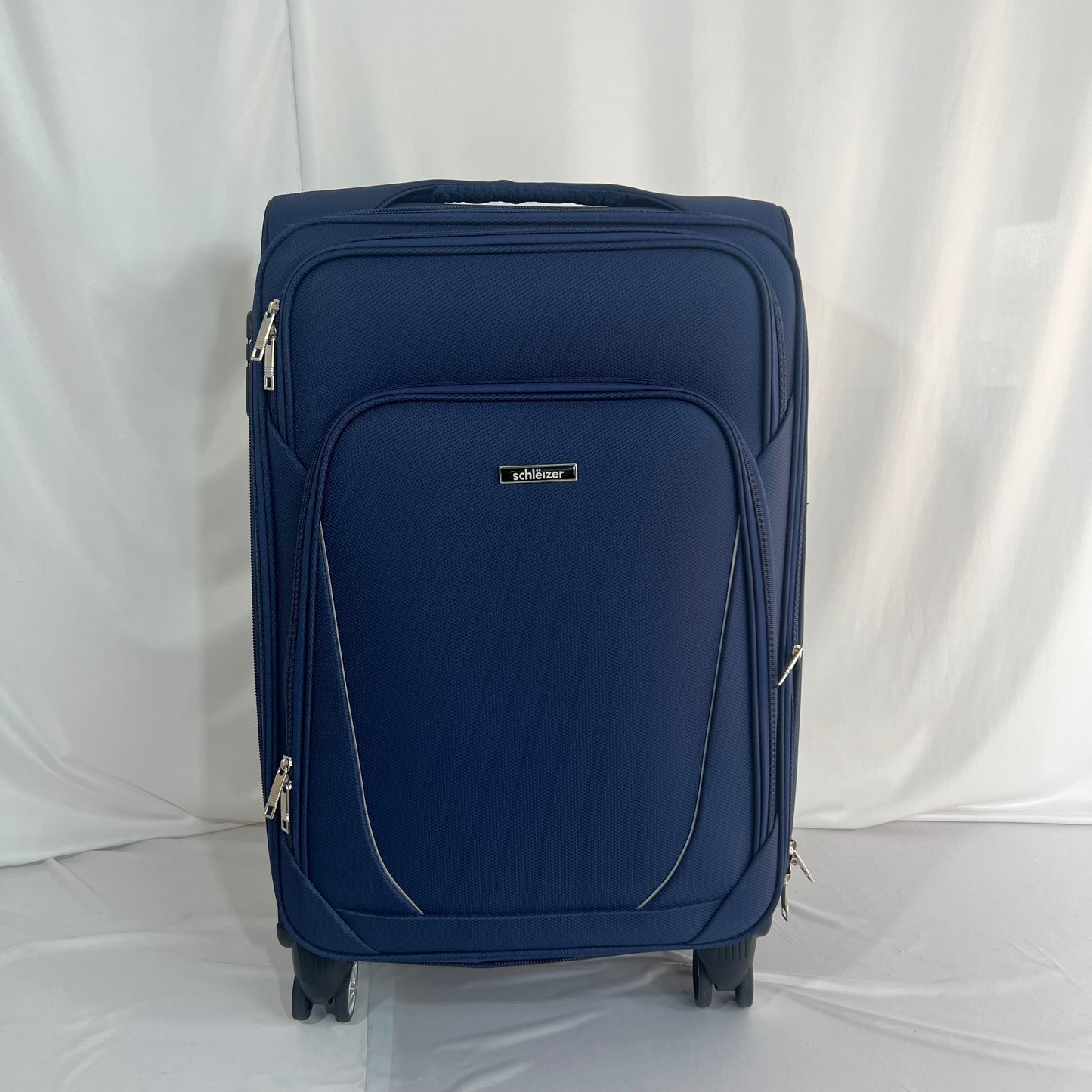 Set de 3 Maletas de Viaje Nadir – Azul Marino con Ruedas Giratorias