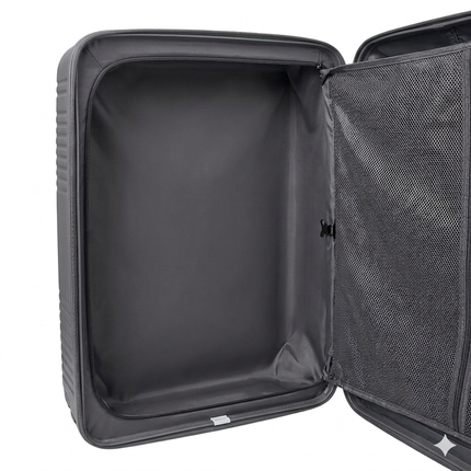 Maleta Rígida de Viaje con Ruedas 360º – Disponible en Tamaño Pequeño, Mediano y Grande - GRIS