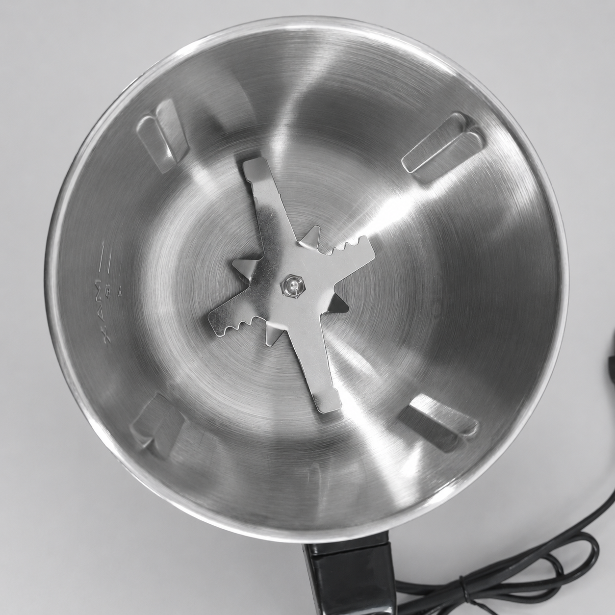 Molinillo Eléctrico de Café y Especias en Acero Inoxidable