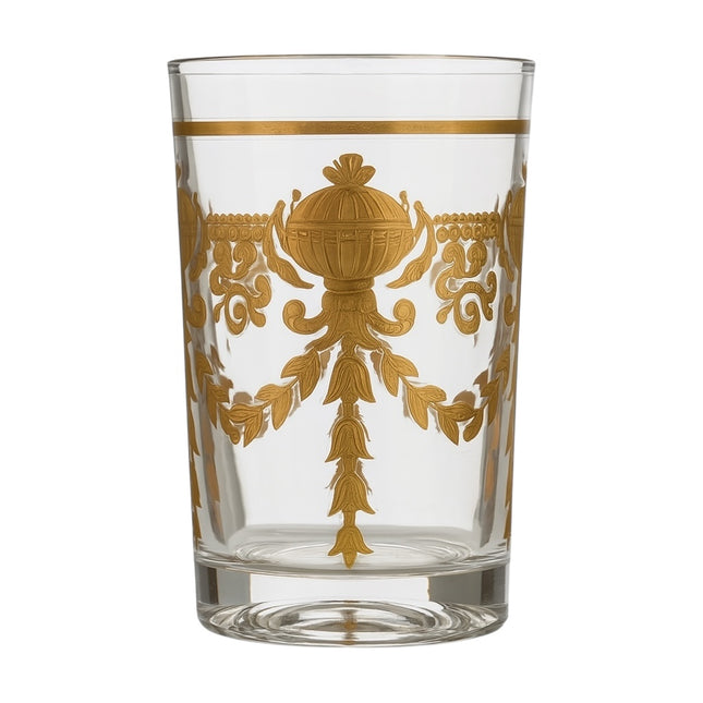 Conjunto de 12 Copos de Chá – Modelo "Estilo Clássico"