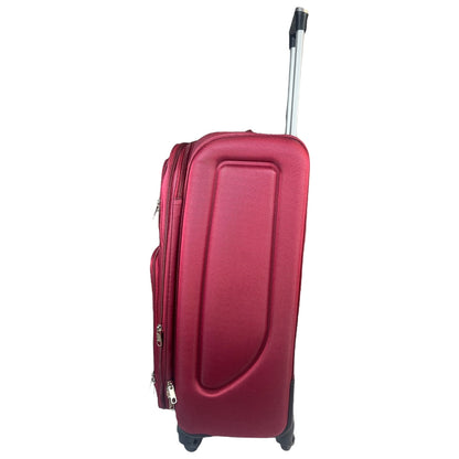 ✈️Mala resistente e elegante – Viaje com estilo e segurança – Vermelha