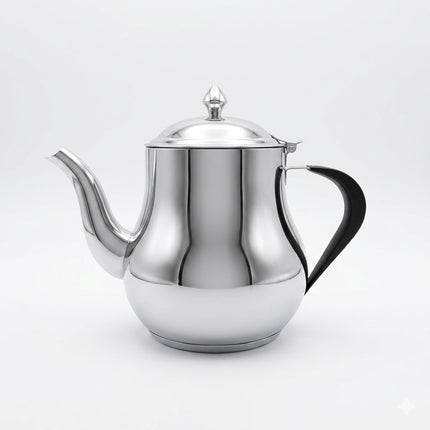 Tetera Oasis de Acero Inoxidable 18/10 Plata