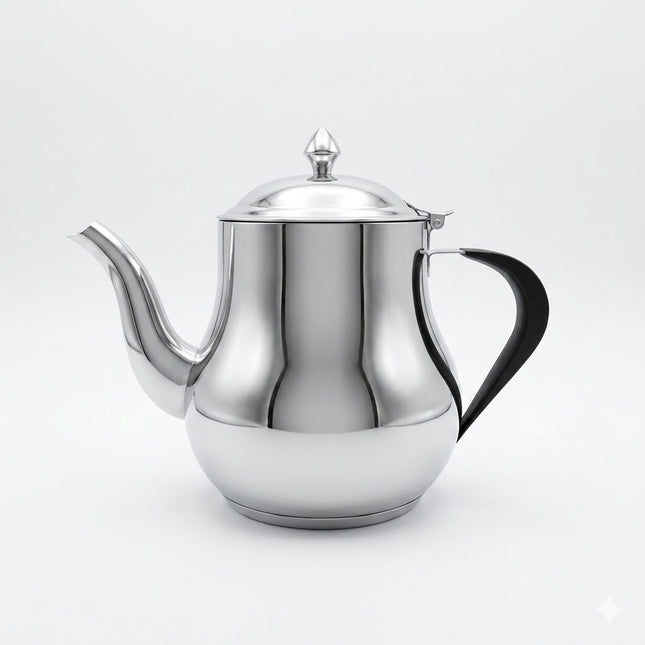 Tetera Oasis de Acero Inoxidable 18/10 Plata