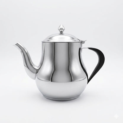 Tetera Oasis de Acero Inoxidable 18/10 Plata