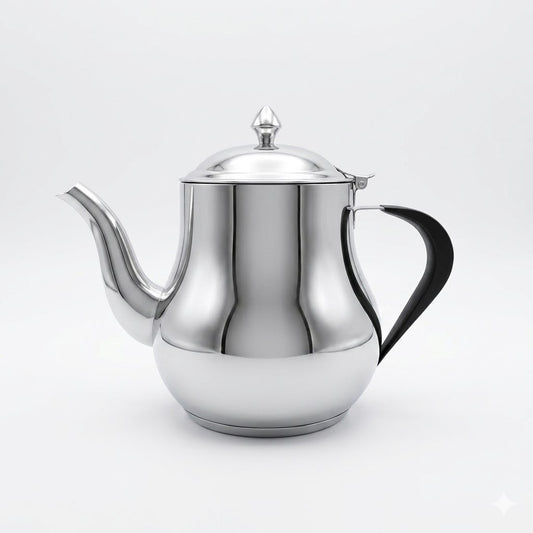 Tetera Oasis de Acero Inoxidable 18/10 Plata