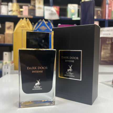 ⚫ Dark Door Intense – Maison Alhambra (100 ml EDP) · Perfume Árabe Masculino Estilo Y Eau de Parfum Intense de YSL
