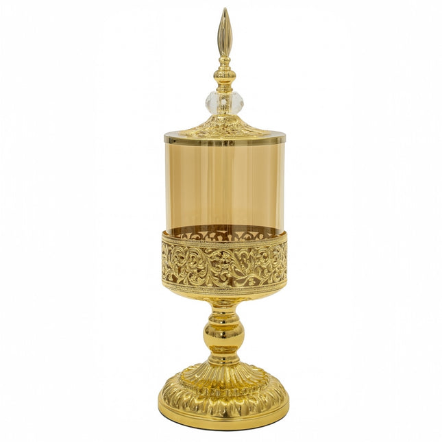 Cálice Real Dourado – Tamanho Médio (41 cm)