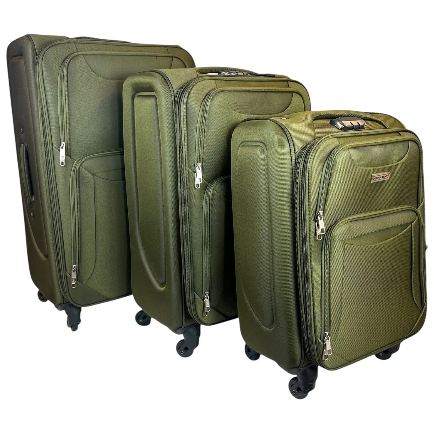 ✈️ Pack de 3 Maletas Resistentes y Elegantes – Viaja con Estilo y Seguridad - COLOR VERDE