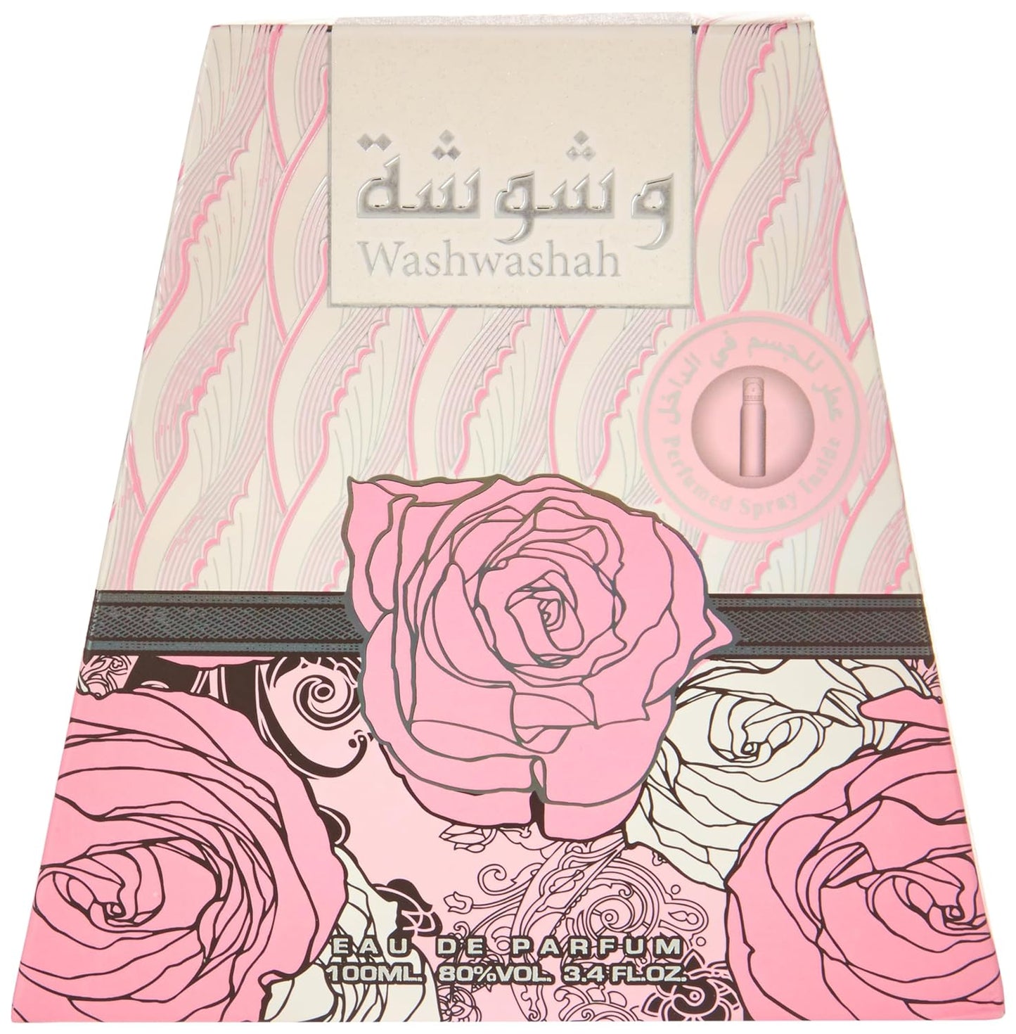 🌸 Washwasha de Lattafa Perfumes - Perfume Floral Ámbar para Mujer con Notas de Frambuesa y Nardos