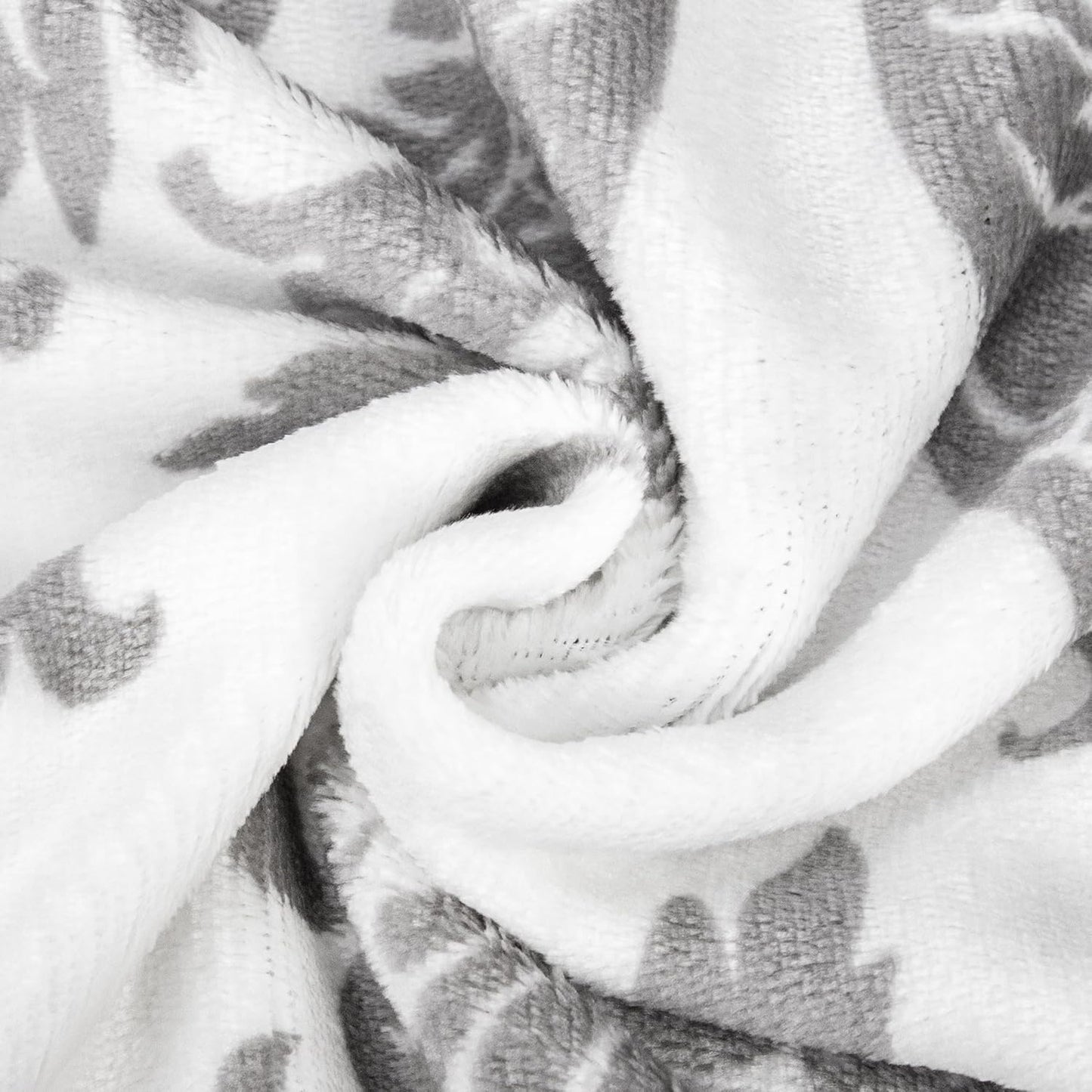 CLASSIC MODEL NORDIC SHEEPSKIN QUILT - COLOR Gray White 