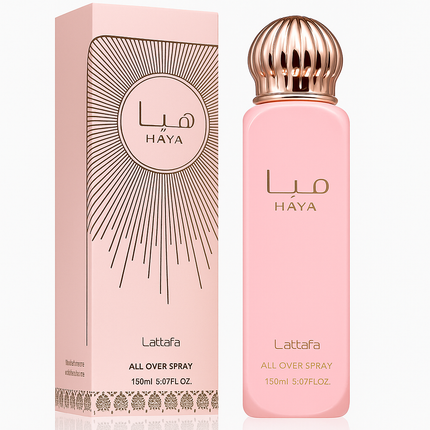 🌸 Spray Corporal Perfumado Lattafa Haya 150 ml – Floral Frutal Limpio y Femenino