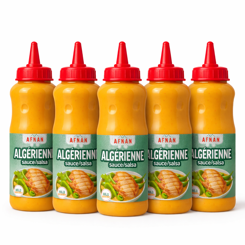 PACK 6 UNIDADES - Salsa Algerienne Afnan 500ml